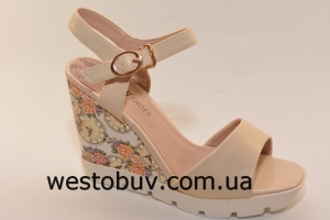 Женские босоножки "часики" 7526