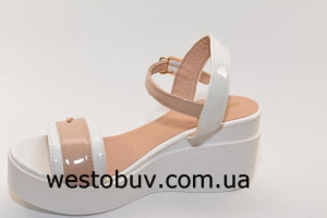 Женские босоножки экко-лак k350B-87