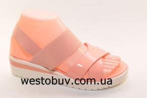 Женские босоножки низкая танкетка W13-3b