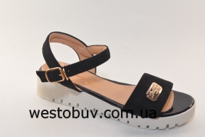 Босоножки женские золотистая фурнитура 150-1