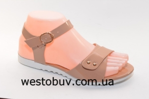 Женские босоножки телесные C539