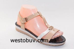 Женские босоножки комбинированные для женщин  H666-4