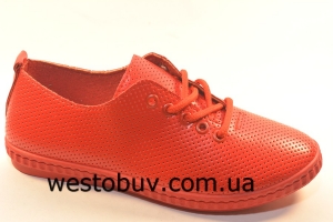 Женские мокасины на шнурках FC202-4