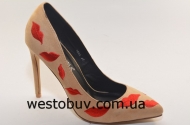 Туфли женские вышивка 1860d