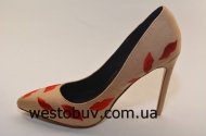 Туфли женские вышивка 1860d
