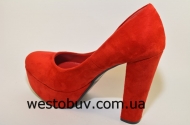 Замшевые туфли женские G145