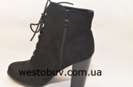 Женские  ботинки на шнурках 66-202