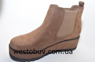 Ботинки на танкетке G168