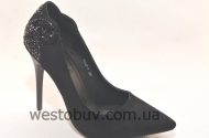 Туфли на шпильке женские стразы 5047-1
