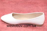 Балетки женские с брошью