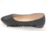 Балетки женские экко-замш