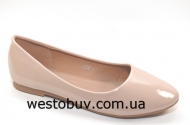 Лакированные женские балетки 5038-Aa