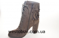Замшевые ботинки  AK-09a