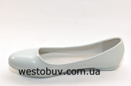 Балетки белоснежные для женщин JXA-004b
