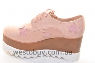 Модные женские туфлина звездочки GG-35d