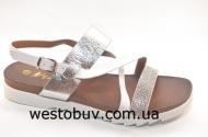 Комбинированные женские босоножки  JX823-2