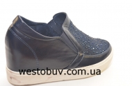Cлипоны  женские на танкетке  015a