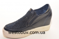 Cлипоны  женские на танкетке  015a