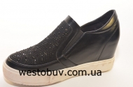 Cлипоны  женские на танкетке  015b