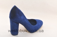 Туфли для женщин из экко-замша  LE018