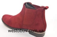 Женские замшевые ботинки Y065-3a