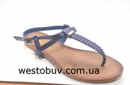 Синие босоножки для женщин HLs041c