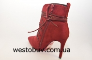 Ботинки с красной подошвой 1577-2b
