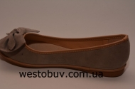 Женские бежевые балетки SK26d