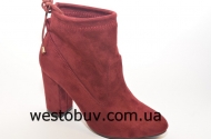 Женские ботинки из замша 98813b