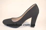 Жгуче черные туфли для женщин  Z-22a