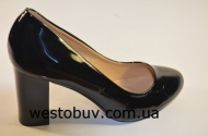 Женские туфли на среднем каблучке  727-3