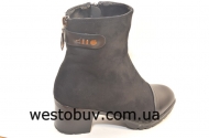Ботинки женские экко-замш B01-21
