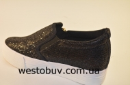 Слипоны женские молодежные с замочком S3 a
