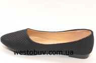 Балетки черного цвета женские T15