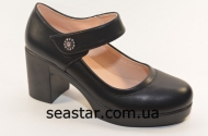 JinLan Туфли черные женские F1-15
