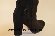 Женские ботинки из замша LL-54