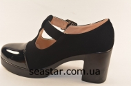 Туфли комбинированные женские F1-2