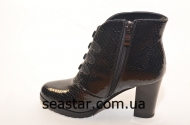 Sea Star Лаковые женские ботинки CT808