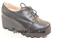 Женские туфли на танкетке 883-2