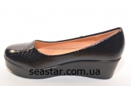 Женские туфли экко-лак H52-1