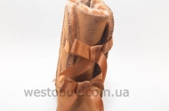 Женские зимние угги с бантиками 1032a