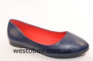 Балетки красная стелька Индонезия 5A-1