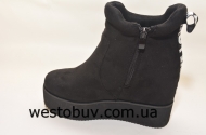 Ботинки женские на танкетке LN1a