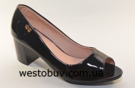 Черные женские туфли B890