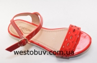 Женские красные босоножки C614