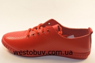 Женские мокасины на шнурках FC202-4